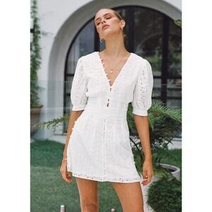 Sabo Skirt Kori Dress white eyelet